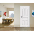 White color stairwell molded wooden door with hardware, storage room door with hardware S10-1009